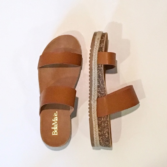 double strap espadrille sandals